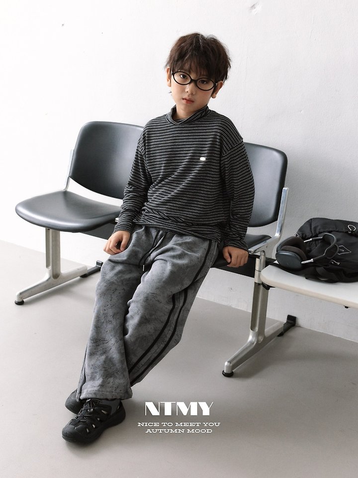 Nice To Meet You - Korean Children Fashion - #minifashionista - Latte Turtleneck Tee - 9