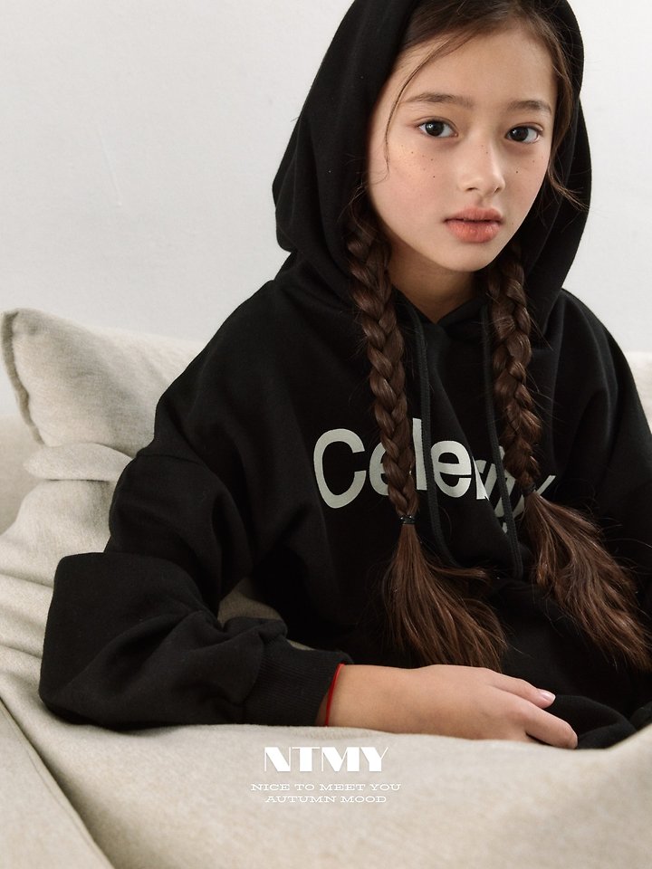 Nice To Meet You - Korean Children Fashion - #minifashionista - Cell Hooded Tee - 7