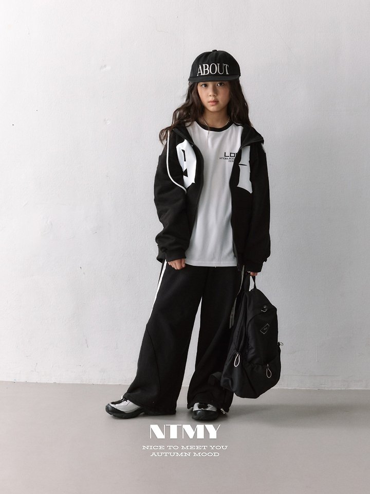 Nice To Meet You - Korean Children Fashion - #prettylittlegirls - Move Line Pants - 9