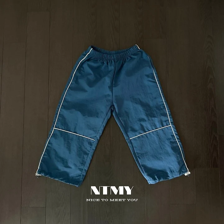 Nice To Meet You - Korean Children Fashion - #stylishchildhood - Fine Track Pants - 7