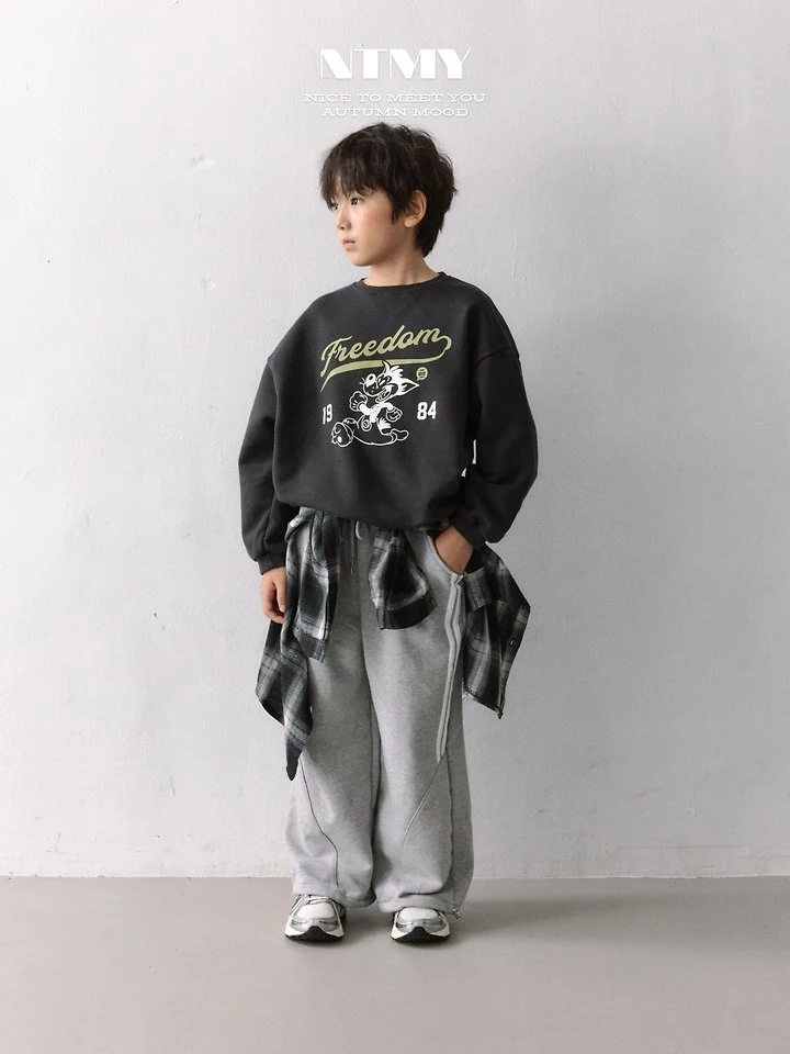 Nice To Meet You - Korean Children Fashion - #stylishchildhood - Dumb Dumb Sweatshirt - 5
