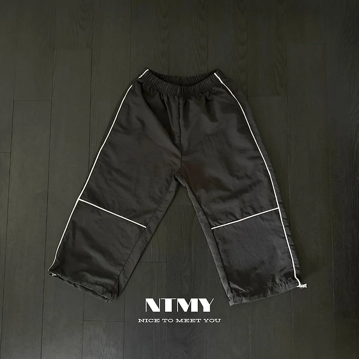Nice To Meet You - Korean Children Fashion - #toddlerclothing - Fine Track Pants - 6