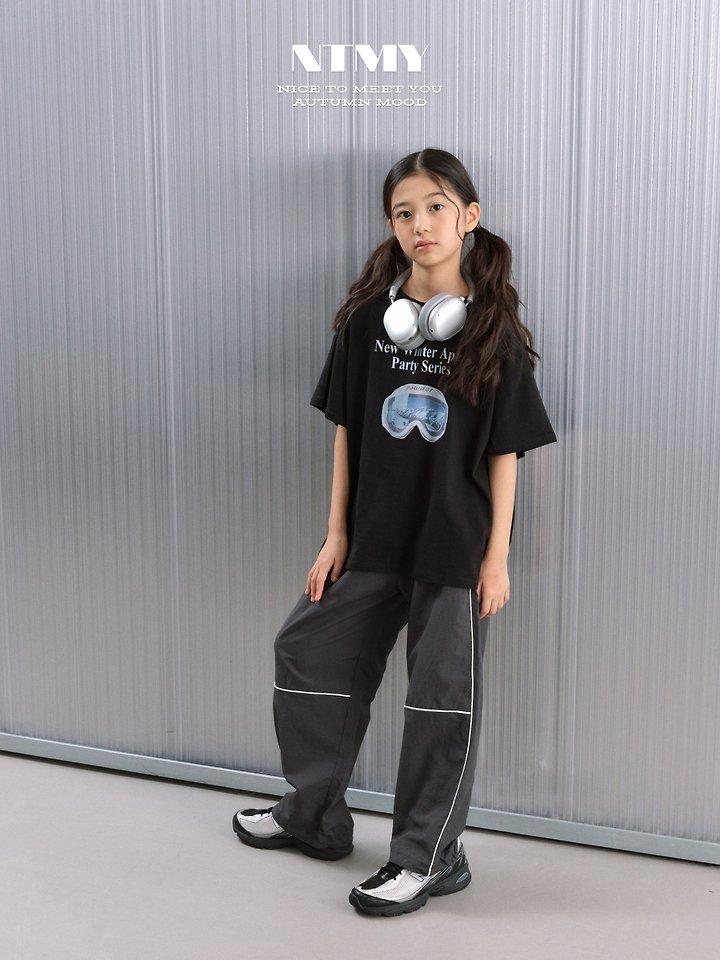 Nice To Meet You - Korean Children Fashion - #toddlerclothing - Goggles Tee - 2