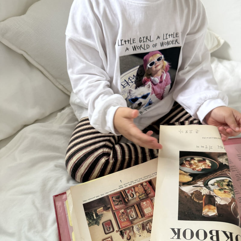 Night Bebe - Korean Children Fashion - #Kfashion4kids - Little Girl Long Sleeve Tee - 11