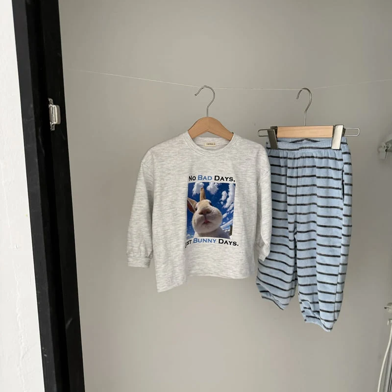 Night Bebe - Korean Children Fashion - #childofig - Marne Stripe Jogger Pants - 6