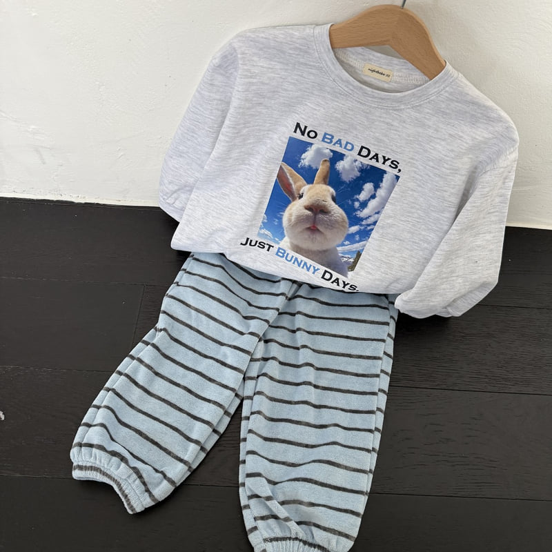 Night Bebe - Korean Children Fashion - #stylishchildhood - Flying Rabbit Long Sleeve Tee - 6
