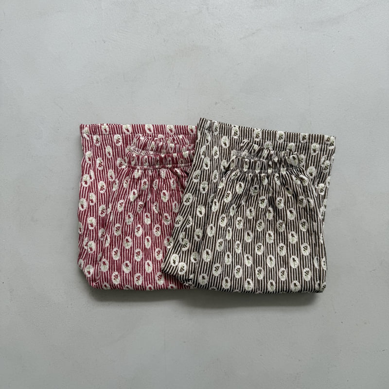 Night Bebe - Korean Children Fashion - #todddlerfashion - Single Stem Pants - 2
