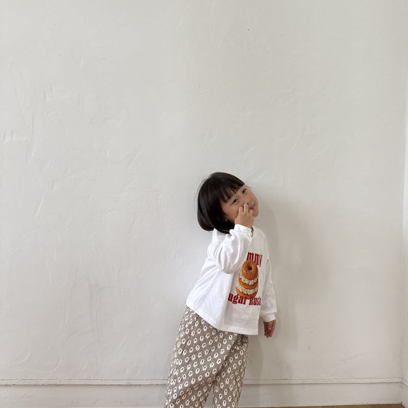 Night Bebe - Korean Children Fashion - #toddlerclothing - Donut Long Sleeve Tee - 7