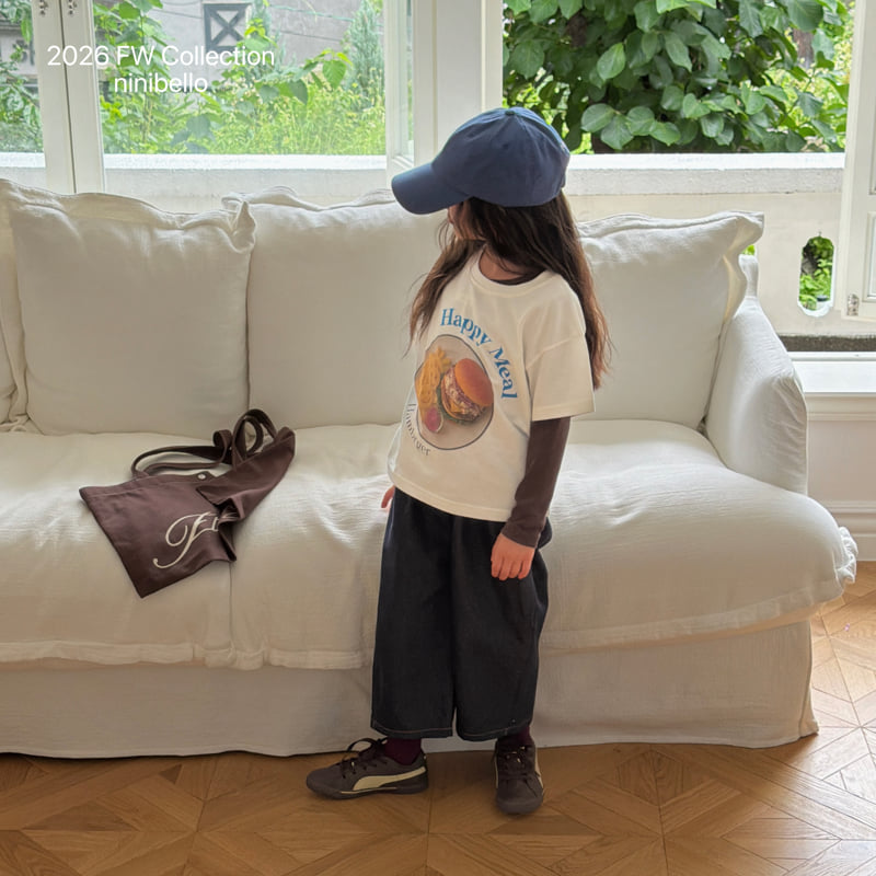 Ninibello - Korean Children Fashion - #Kfashion4kids - Tommy Heart Denim Pants - 9