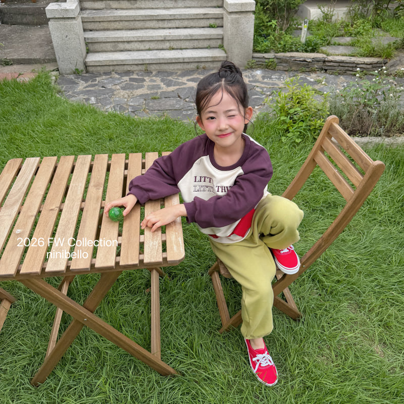 Ninibello - Korean Children Fashion - #Kfashion4kids - Little Raglan Sweatshirt - 6