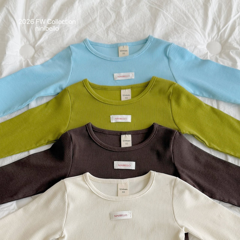 Ninibello - Korean Children Fashion - #Kfashion4kids - Viv Ribbed Tee - 10
