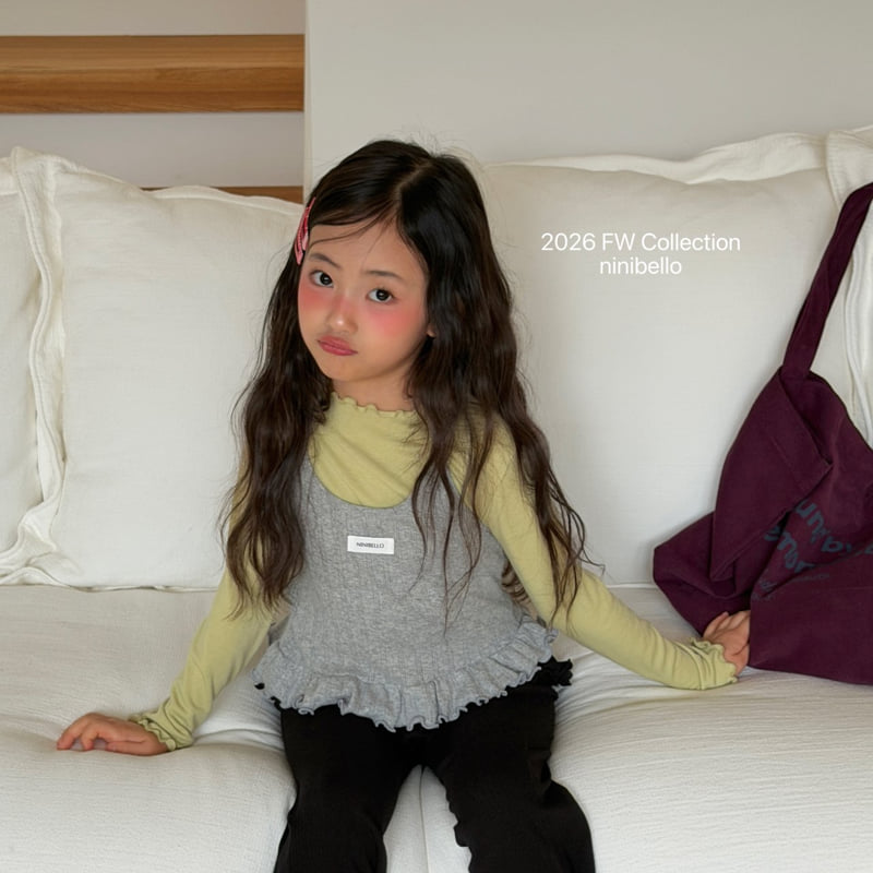 Ninibello - Korean Children Fashion - #Kfashion4kids - Soft Lettuce-Edge Tee - 7