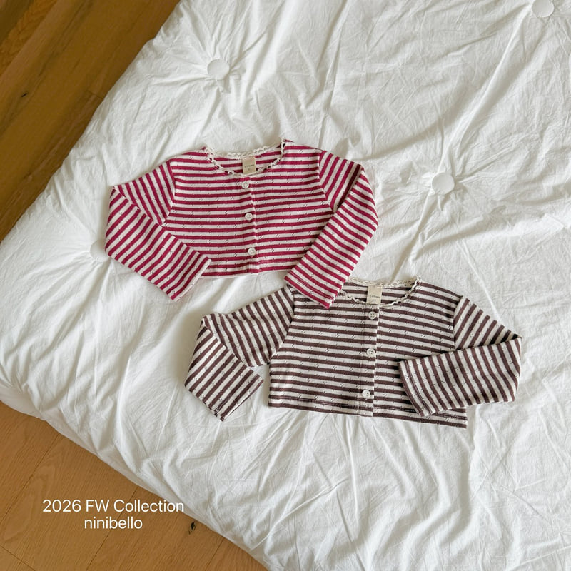 Ninibello - Korean Children Fashion - #Kfashion4kids - Tommy Stripe Cardigan - 11