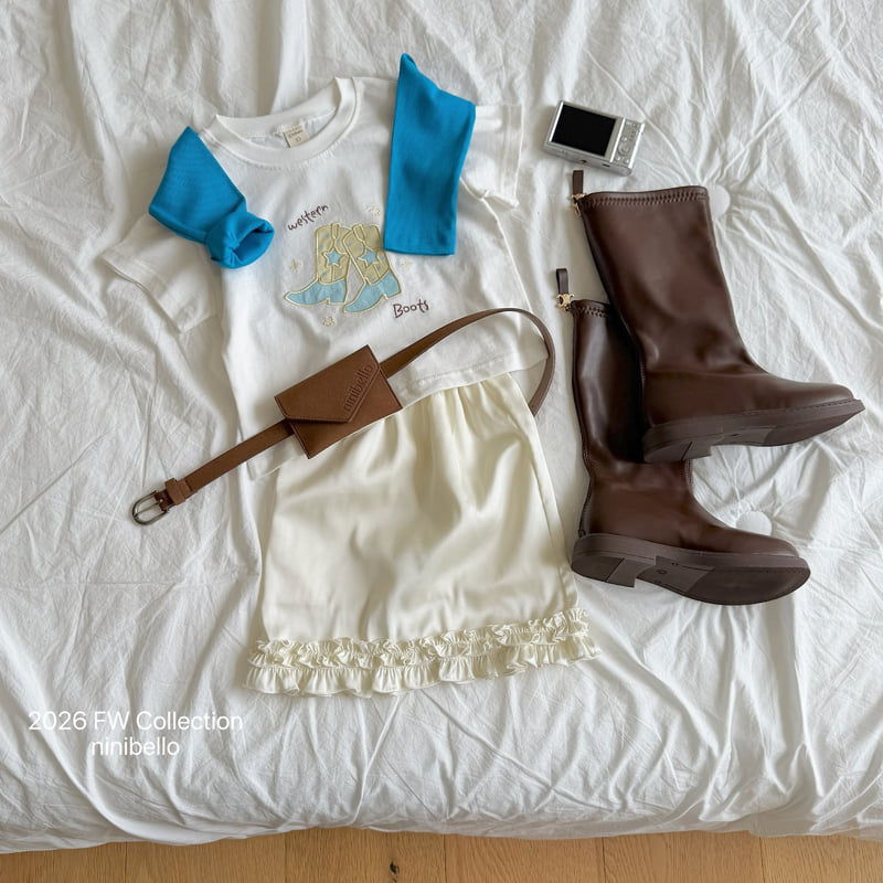 Ninibello - Korean Children Fashion - #Kfashion4kids - Western Short Sleeve Tee - 10