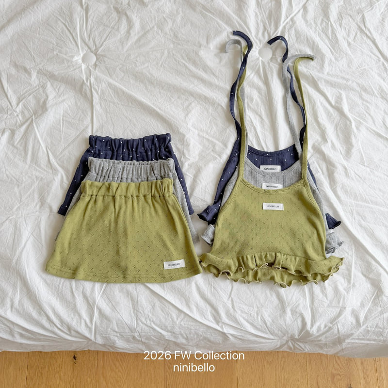 Ninibello - Korean Children Fashion - #Kfashion4kids - Vivi Eyelet Halter Neck - 6