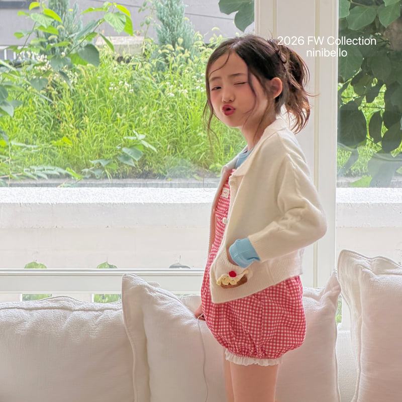 Ninibello - Korean Children Fashion - #Kfashion4kids - Cupcake Knit Cardigan - 5