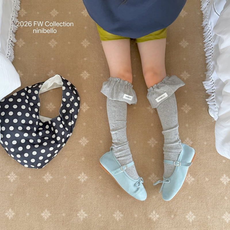 Ninibello - Korean Children Fashion - #Kfashion4kids - Pintuck Frill Socks - 9