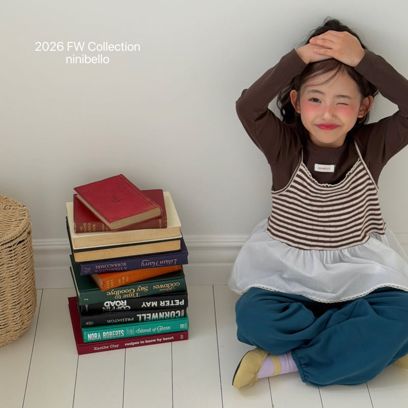 Ninibello - Korean Children Fashion - #Kfashion4kids - Tommy Stripe Bustier - 7