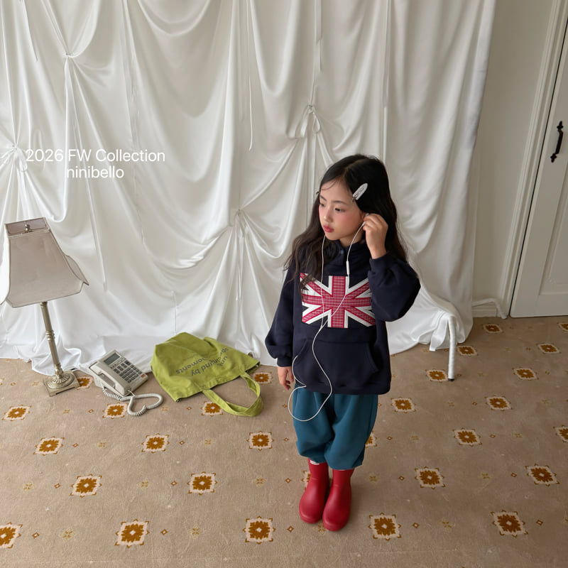 Ninibello - Korean Children Fashion - #stylishchildhood - London Patch Hoodie - 4