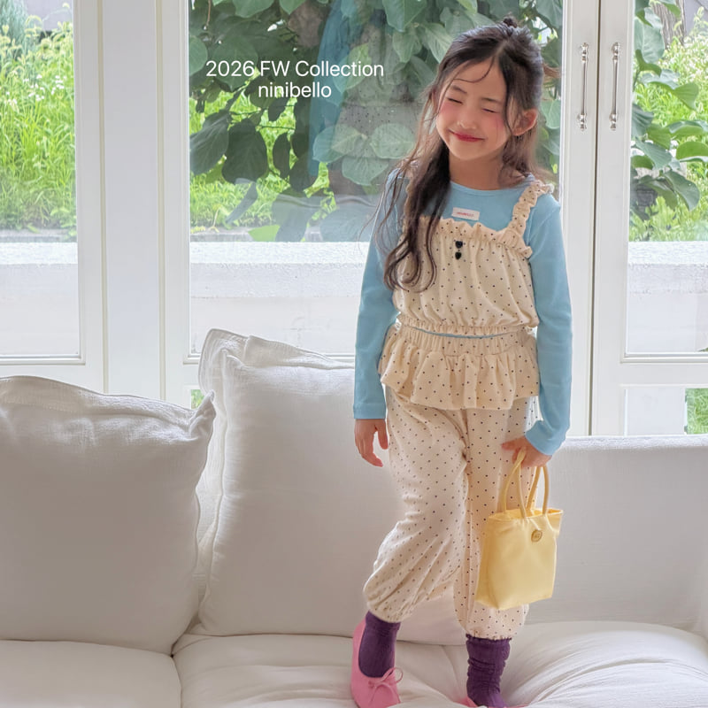 Ninibello - Korean Children Fashion - #childofig - Arm Terry Bustier - 12