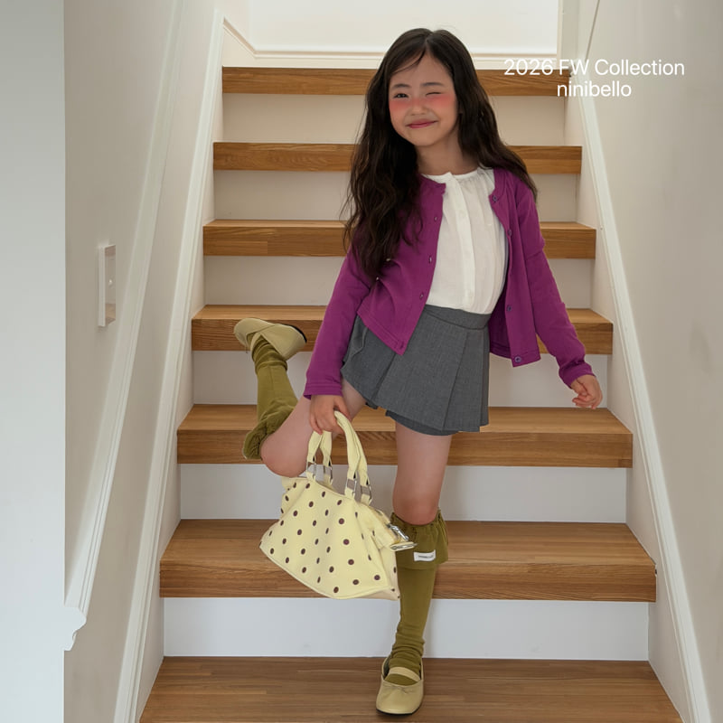 Ninibello - Korean Children Fashion - #childofig - Rosé Pleats Skirt - 11