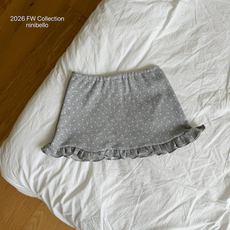 Ninibello - Korean Children Fashion - #childofig - Dear Dot Skirt - 6