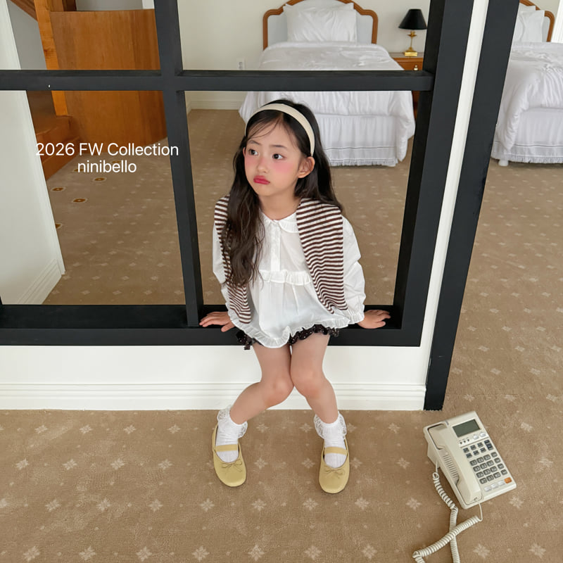 Ninibello - Korean Children Fashion - #childofig - Wendy Collar Blouse - 4