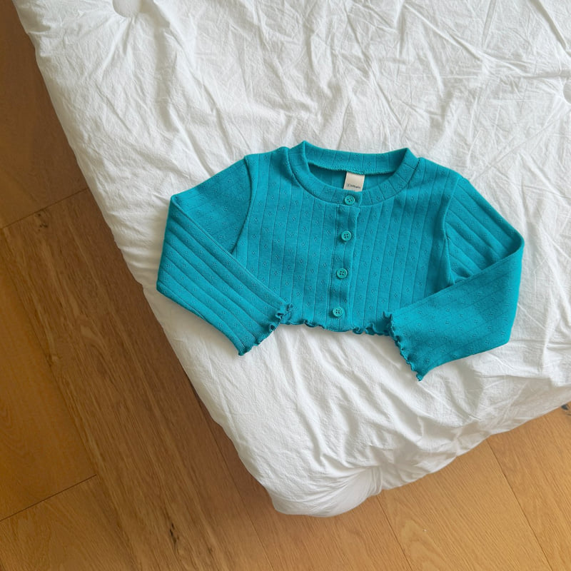 Ninibello - Korean Children Fashion - #childofig - Melville Eyelet Cardigan - 7