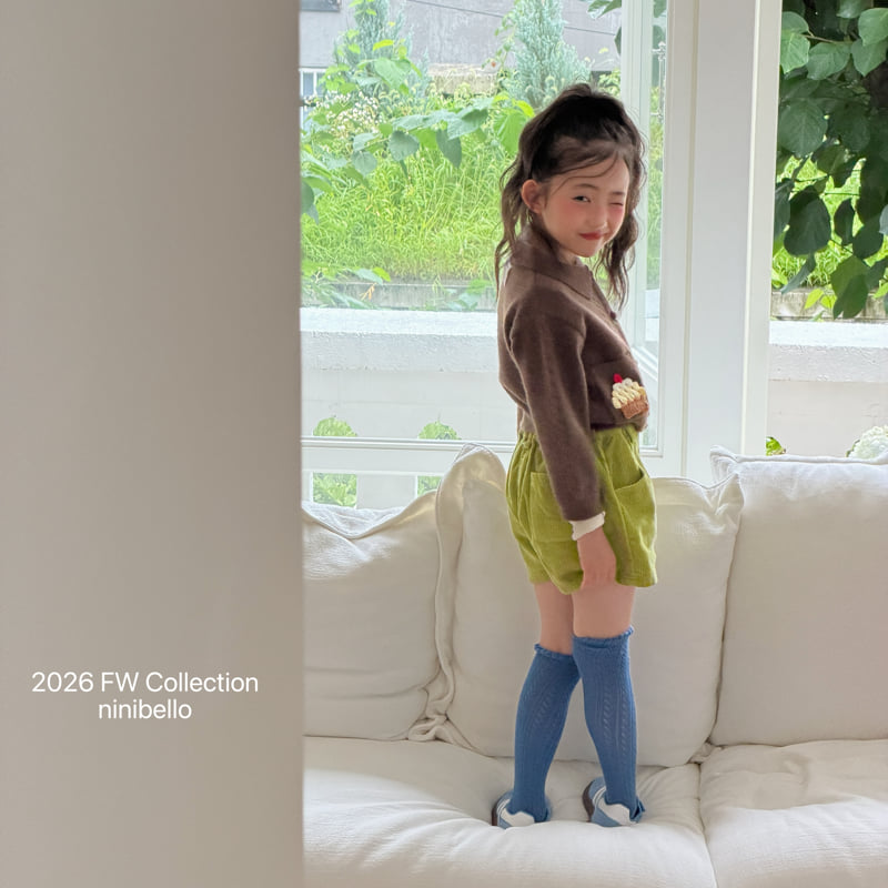 Ninibello - Korean Children Fashion - #childofig - Cupcake Knit Cardigan - 10