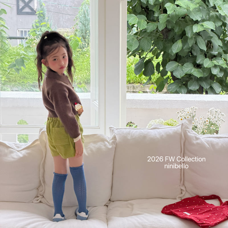 Ninibello - Korean Children Fashion - #childofig - Cupcake Knit Cardigan - 11