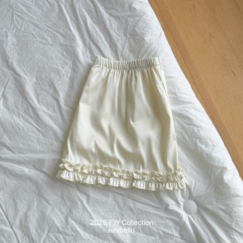 Ninibello - Korean Children Fashion - #childofig - Miko Satin Skirt - 7