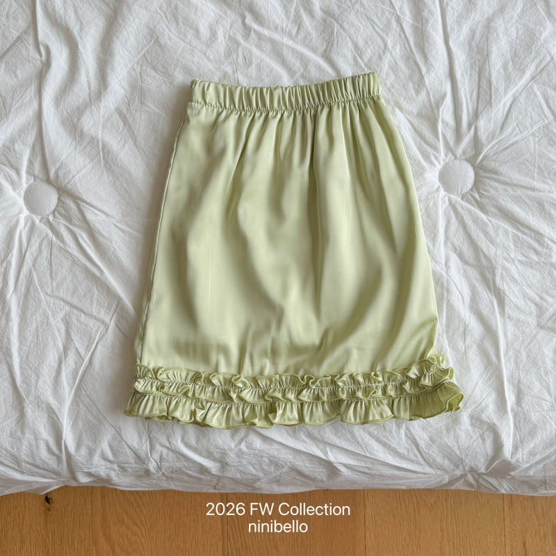 Ninibello - Korean Children Fashion - #childofig - Miko Satin Skirt - 8