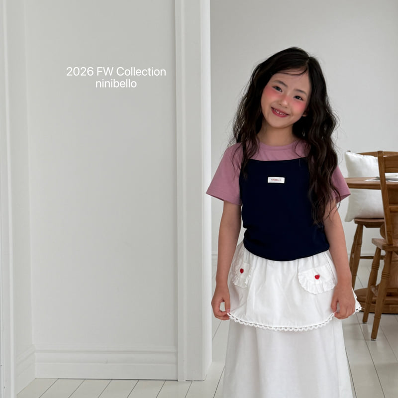 Ninibello - Korean Children Fashion - #prettylittlegirls - Momo Apron Skirt - 4
