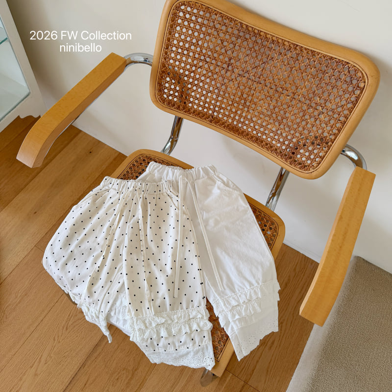 Ninibello - Korean Children Fashion - #childrensboutique - Miel Lace Pants - 9