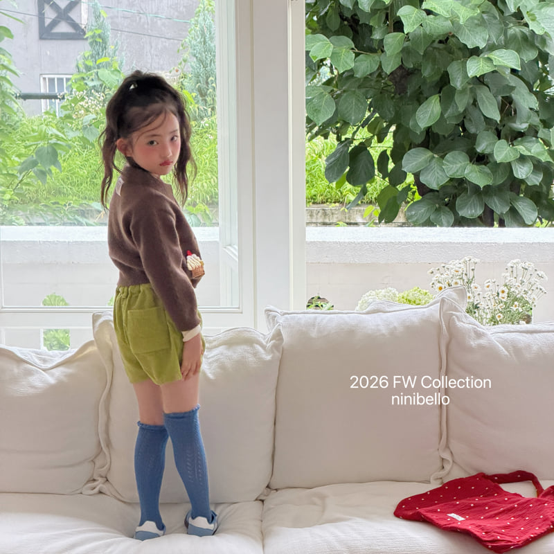 Ninibello - Korean Children Fashion - #childrensboutique - Cupcake Knit Cardigan - 12