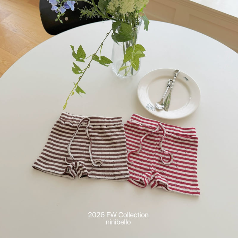Ninibello - Korean Children Fashion - #childofig - Tommy Eyelet Shorts - 4