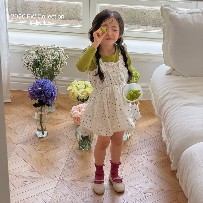 Ninibello - Korean Children Fashion - #childrensboutique - Picnic Balloon Dress - 4