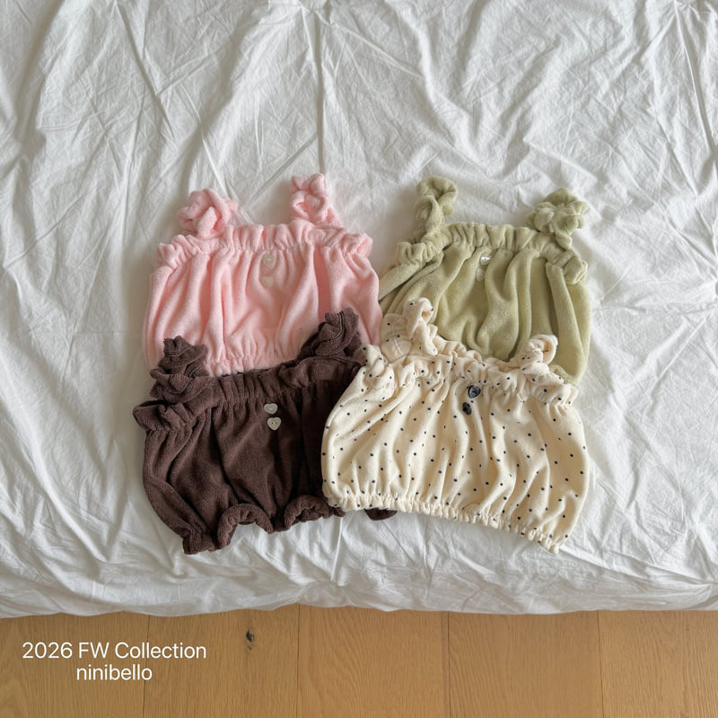 Ninibello - Korean Children Fashion - #designkidswear - Arm Terry Bustier
