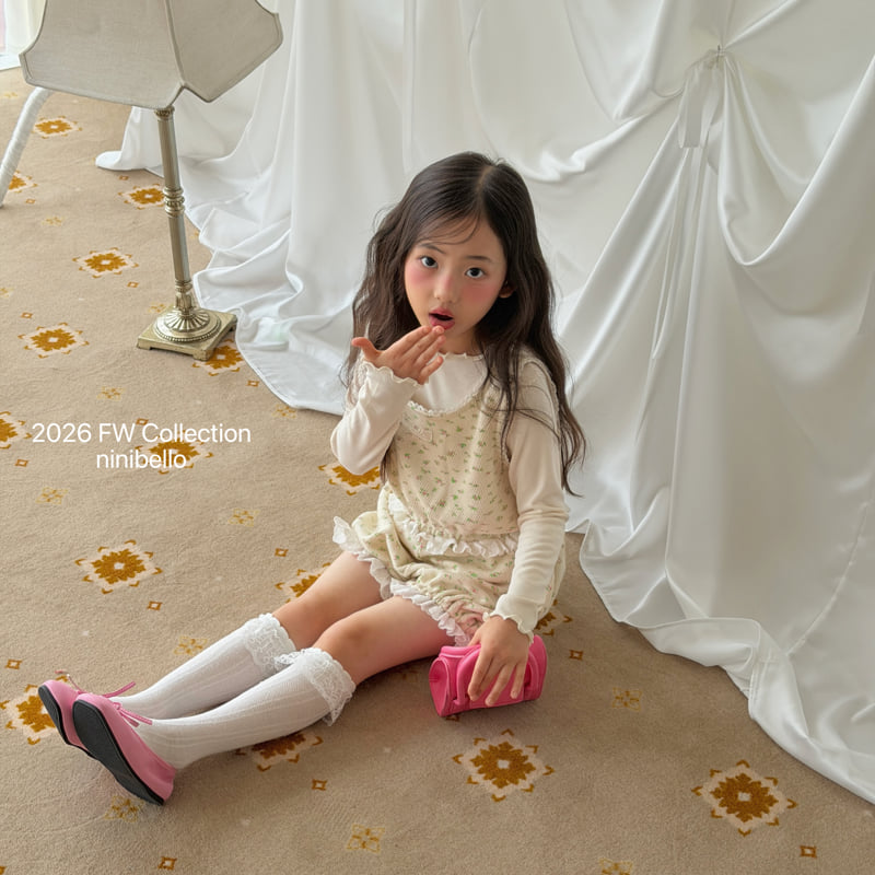 Ninibello - Korean Children Fashion - #childrensboutique - Roro Lace Bustier - 4