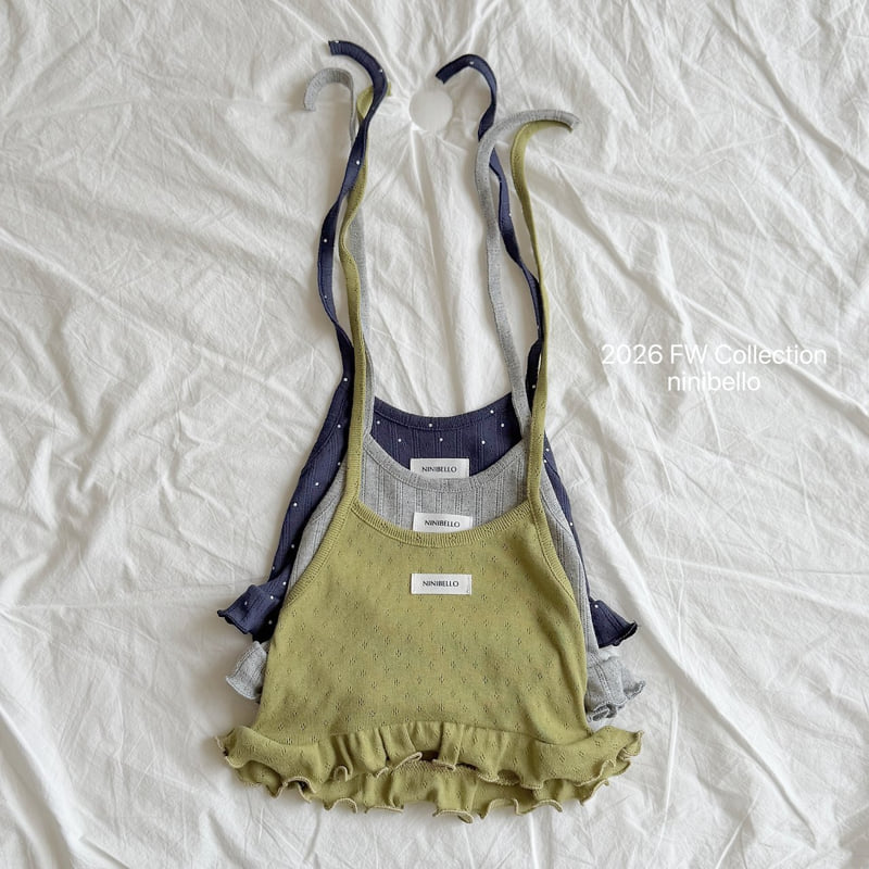 Ninibello - Korean Children Fashion - #discoveringself - Vivi Eyelet Halter Neck