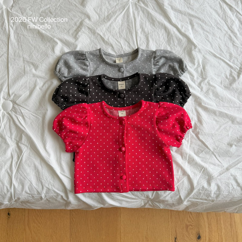Ninibello - Korean Children Fashion - #discoveringself - Dear Dot Cardigan - 10