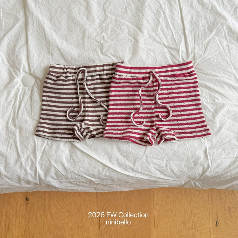 Ninibello - Korean Children Fashion - #discoveringself - Tommy Eyelet Shorts - 6
