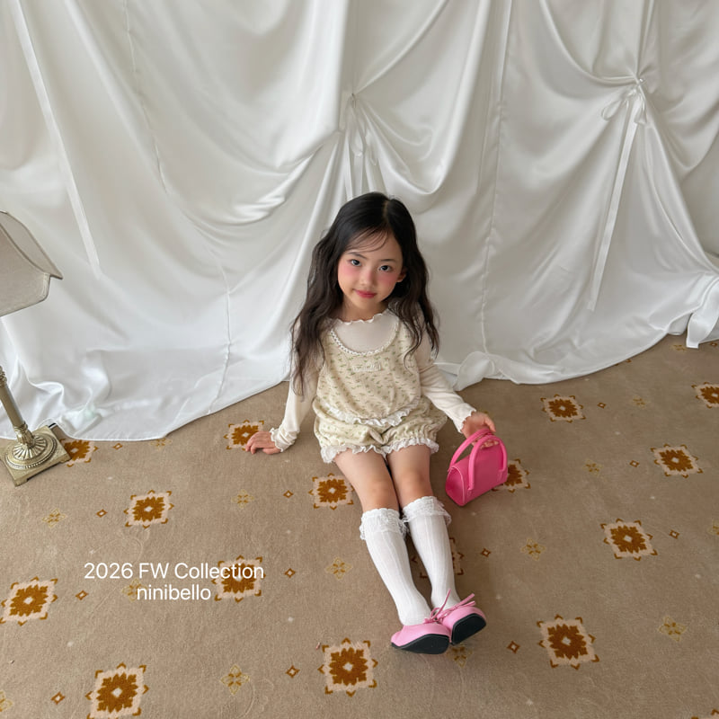 Ninibello - Korean Children Fashion - #discoveringself - Roro Lace Bustier - 5