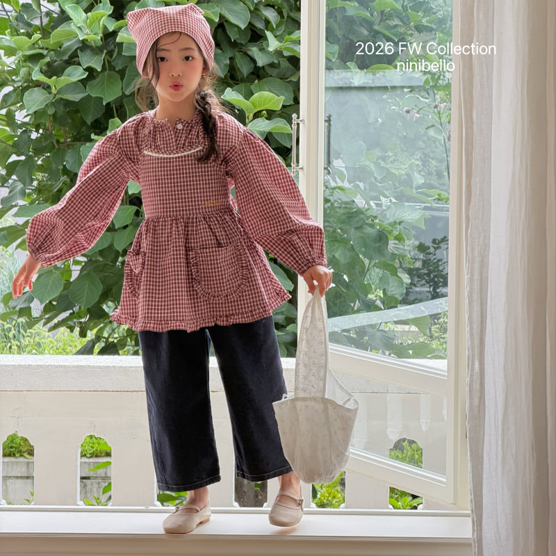 Ninibello - Korean Children Fashion - #fashionkids - Tommy Heart Denim Pants - 5