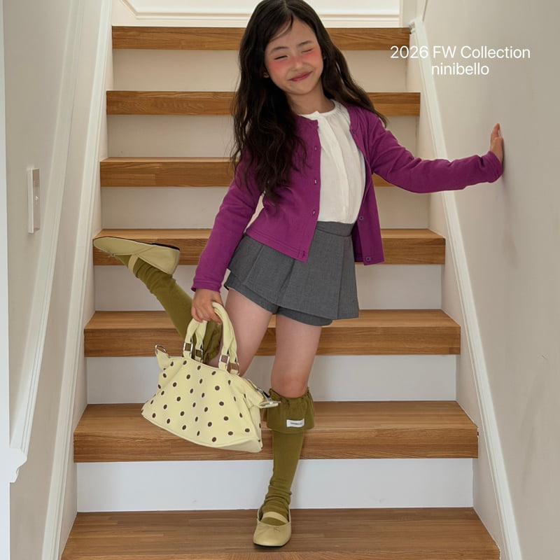 Ninibello - Korean Children Fashion - #fashionkids - Rosé Pleats Skirt