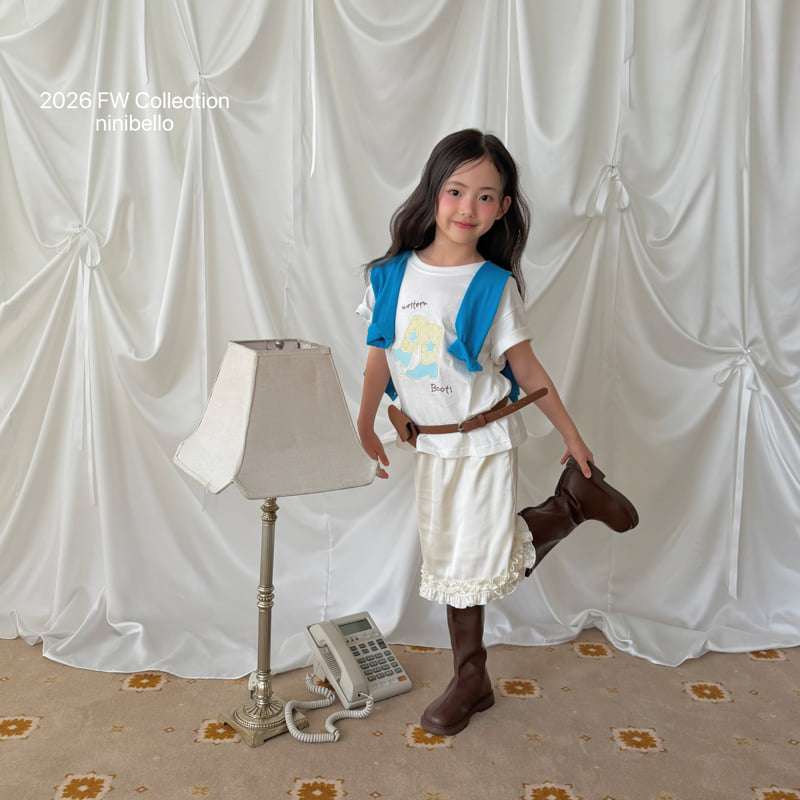 Ninibello - Korean Children Fashion - #fashionkids - Miko Satin Skirt - 12