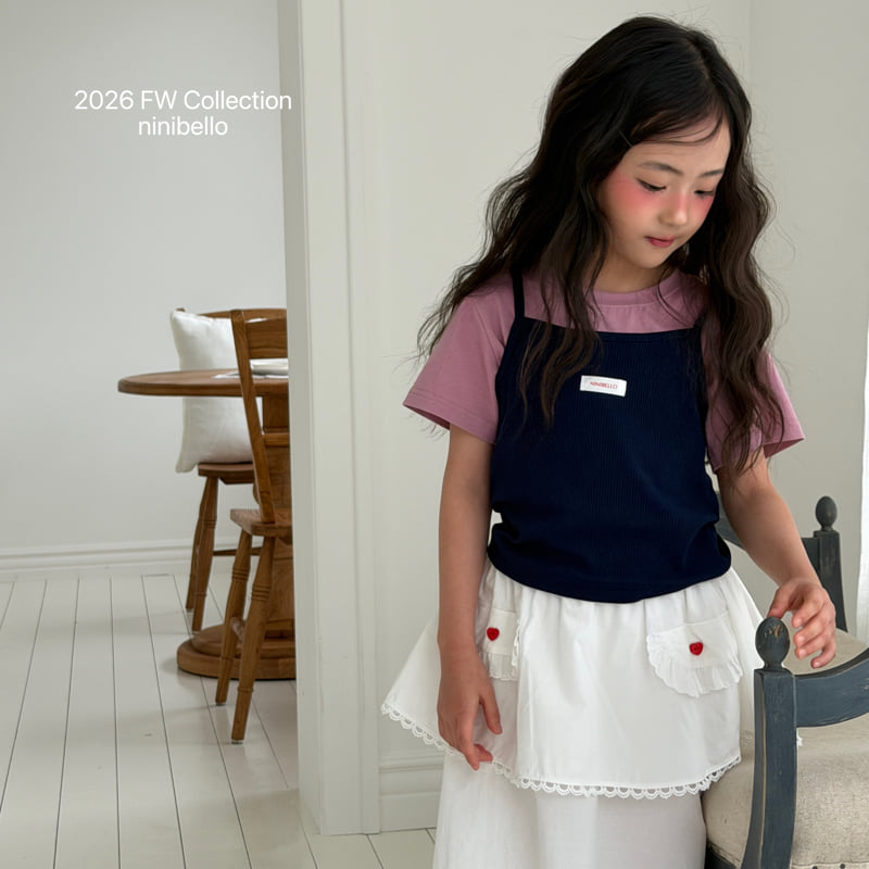 Ninibello - Korean Children Fashion - #fashionkids - Momo Apron Skirt - 9