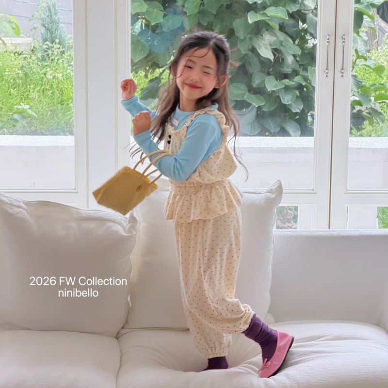 Ninibello - Korean Children Fashion - #fashionkids - Arm Terry Bustier - 4