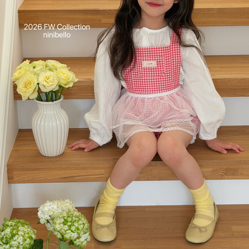 Ninibello - Korean Children Fashion - #kidsshorts - Romi Apron - 12
