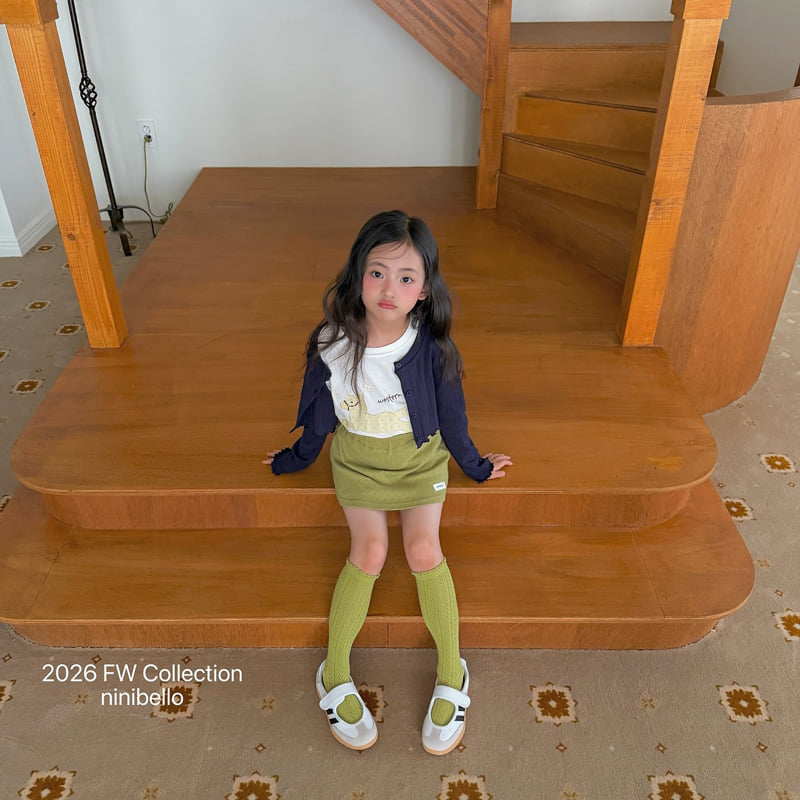 Ninibello - Korean Children Fashion - #kidsshorts - Melville Eyelet Cardigan - 12